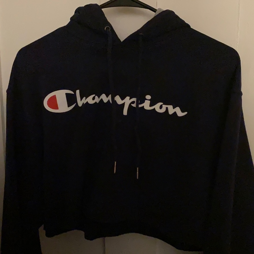 Cropped Champion Hoodie